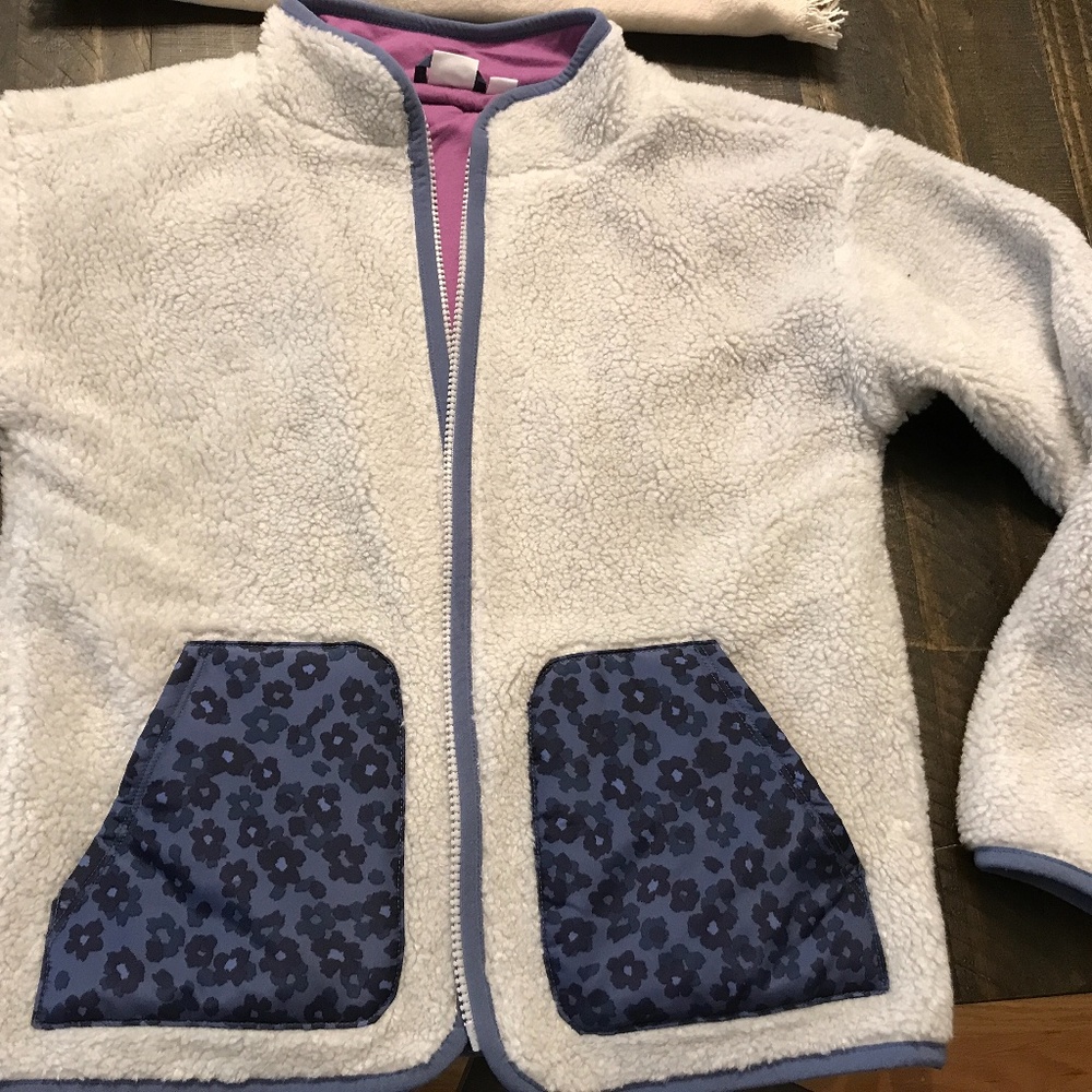 Gap kids girls fleece jacket. Size L